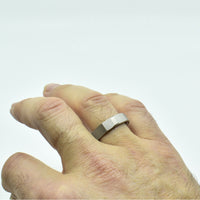 Alliance en titane mat ∣ Bijoux Titane France®