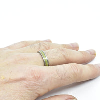 Bague au kevlar masculin ∣ Bijoux Titane France®