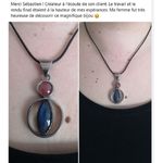 Création d’un pendentif sur mesure pour célébrer un grand évènement de la vie ∣ Bijoux Titane France®