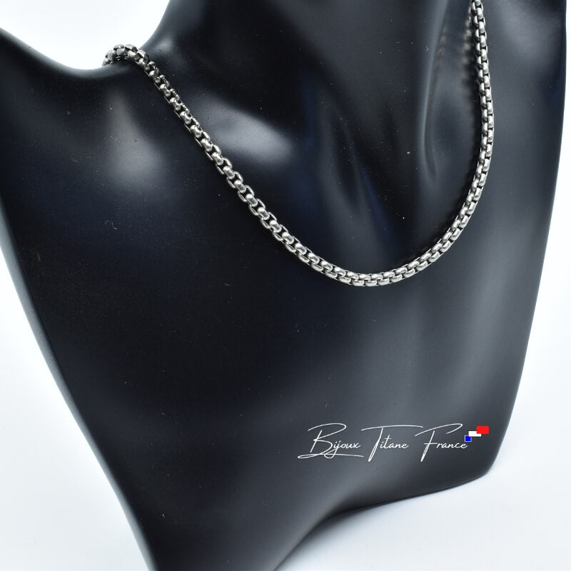 King Will Bague en titane 7 mm pour homme et femme - Coupe confortable