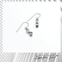 Boucle d'oreille en titane pour enfant ∣ Bijoux Titane France®