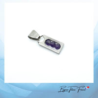 Pendentif unique en pierre naturelle ∣ Bijoux Titane France®