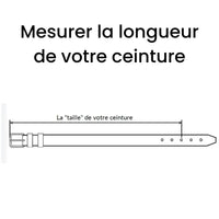 Guide des tailles de ceinture : choisir la bonne taille