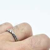 Alliance d'union La Croisée des Chemins pour Homme ∣ Bijoux Titane France® 