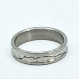 Alliance  Montagne en titane ∣ Bijoux Titane France®