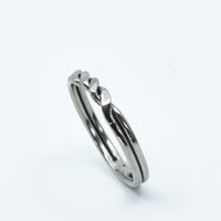 Alliance La Croisée des Chemins pour Femme ∣ Bijoux Titane France® 