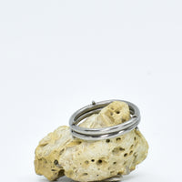 Bague d'union double en titane ∣ Bijoux Titane France®