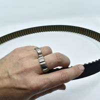 Anneaux en titane Brut  Homme ∣ Bijoux Titane France®
