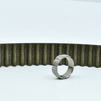 Anneaux en titane Brut pour les homme ∣ Bijoux Titane France®