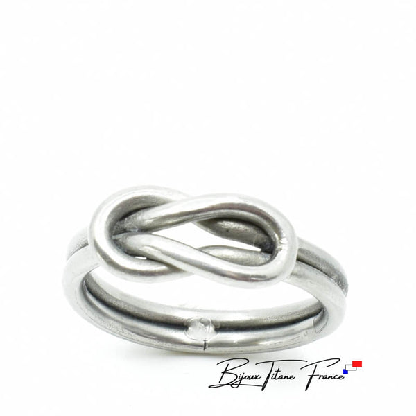 Bague fil Titane faite en France ∣ Bijoux Titane France®