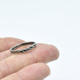 Bague en titane La Croisée des Chemins Mixte∣ Bijoux Titane France® 