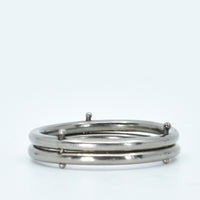 Bague en métal titane pour mariage ∣ Bijoux Titane France®