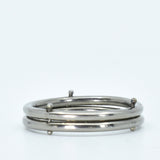 Bague en métal titane pour mariage ∣ Bijoux Titane France®