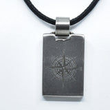Pendentif Boussole en Titane