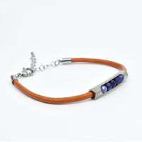 Bracelet orange pour femme ∣ Bijoux Titane France®