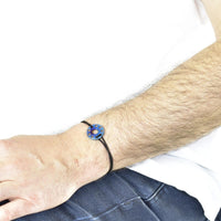 Bracelet en titane bleu ∣ Bijoux Titane France