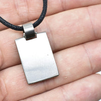 Médaille  personnalisable en titane ∣ Bijoux Titane France®