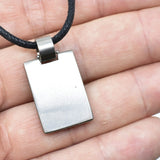 Médaille  personnalisable en titane ∣ Bijoux Titane France®