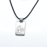 Médaille signe Capricorne ∣ Bijoux Titane France®