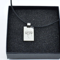 Pendentif signe astrologique du Bélier ∣ Bijoux Titane France®