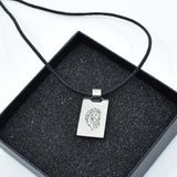Pendentif signe astrologique du Lion ∣ Bijoux Titane France®