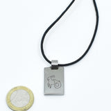 Pendentif signe Capricorne en titane ∣ Bijoux Titane France®