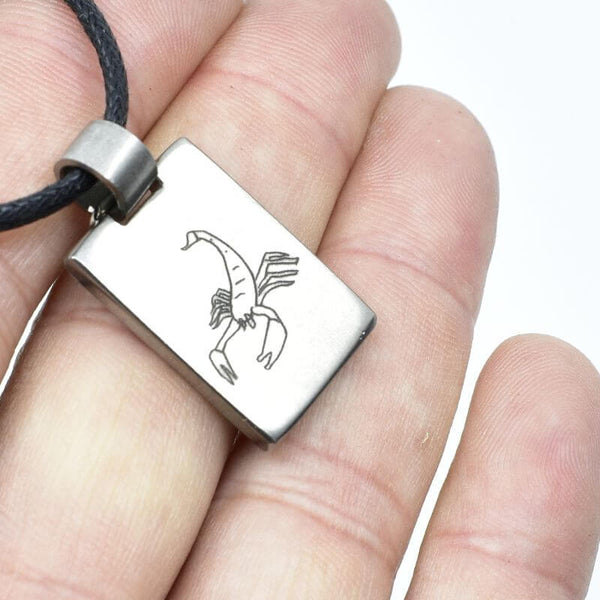Pendentif signe Astrologique Scorpion Titane