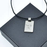 Pendentif signe astrologique du Taureau ∣ Bijoux Titane France®
