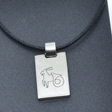 Pendentif Zodiaque Capricorne ∣ Bijoux Titane France®
