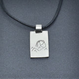 Pendentif Zodiaque Verseau ∣ Bijoux Titane France®