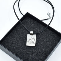Pendentif signe du Verseau en titane ∣ Bijoux Titane France®