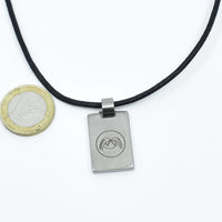Pendentif  Zodiaque du Gémeaux ∣ Bijoux Titane France®