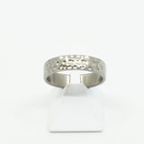 alliance homme en titane voie lactée vue de profil ∣ Bijoux Titane France®  