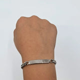 Bracelet gourmette enfant en titane   ∣ Bijoux Titane France® 