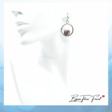 Boucles d'oreilles pour femme originale et unique en titane  ∣ Bijoux Titane France®