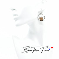 Boucle d'oreille unique pour femme ∣ Bijoux Titane France®