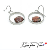 Boucle d'oreille unique pour femme ∣ Bijoux Titane France®