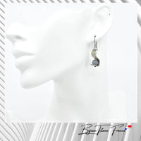 Boucles d'oreilles infini en titane pour femme ∣ Bijoux Titane France® 