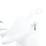 Boucle d'oreille en titane et perle pour Fille ∣ Bijoux Titane France®