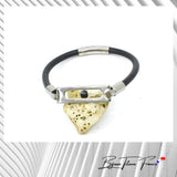 Bracelet en cuir pour homme ∣ Bijoux Titane France®