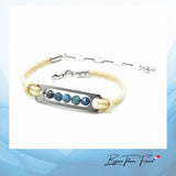 Bracelet Azurite pour femme ∣ Bijoux Titane France®