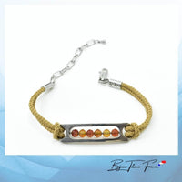 Bracelet cordon luxe pour femme  ∣ Bijoux Titane France®