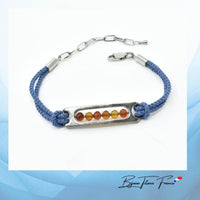 Bracelet pour femme en cornaline  fait main  ∣ Bijoux Titane France®
