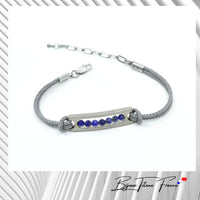 Bracelet sodalite  ∣ Bijoux Titane France®