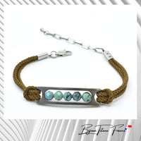 Bracelet reglable et personnalisable pour femme ∣ Bijoux Titane France®