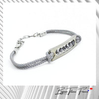 Bracelet en titane fait en france  personnalisable ∣ Bijoux Titane France®