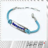 Bracelet cordon en titane pour femme ∣ Bijoux Titane France®