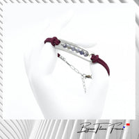 Bracelet en pierre bleu ∣ Bijoux Titane France®
