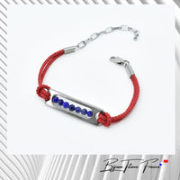 Bracelet cordon en titane reglable pour femme ∣ Bijoux Titane France®