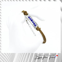 Bracelet titane pour femme avec fermoir acier ∣ Bijoux Titane France®